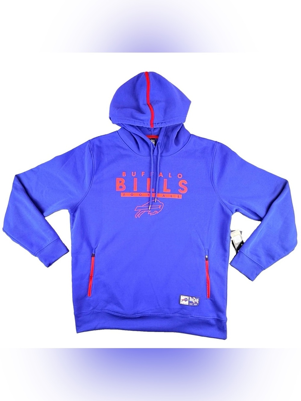 Buffalo Bills NFL Team Apparel Pullover Hoodie Blue Men’s XL Football NWT NEW